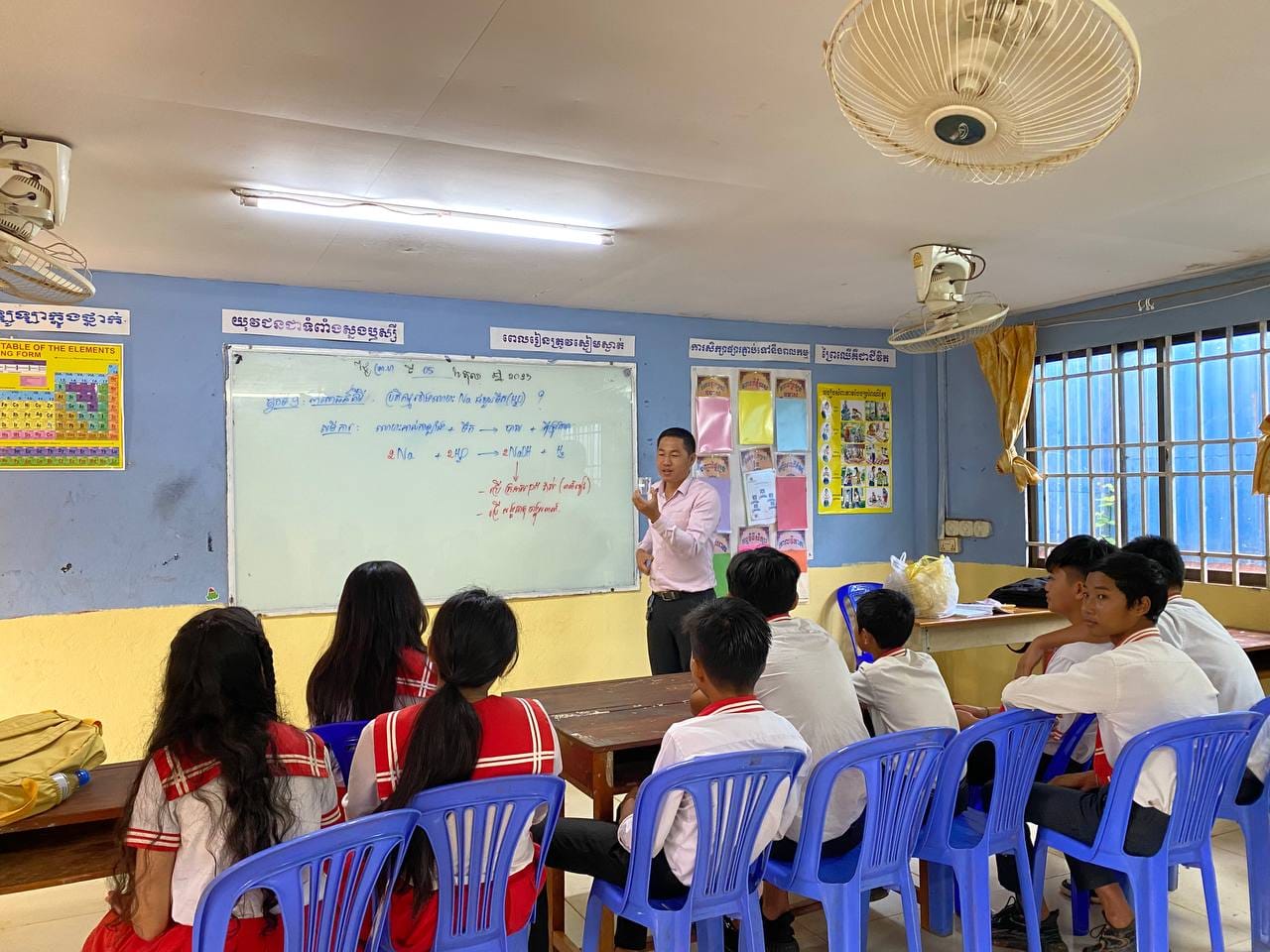 សកម្មភាពពិសោធន៍ថ្នាក់វិទ្យាល័យ